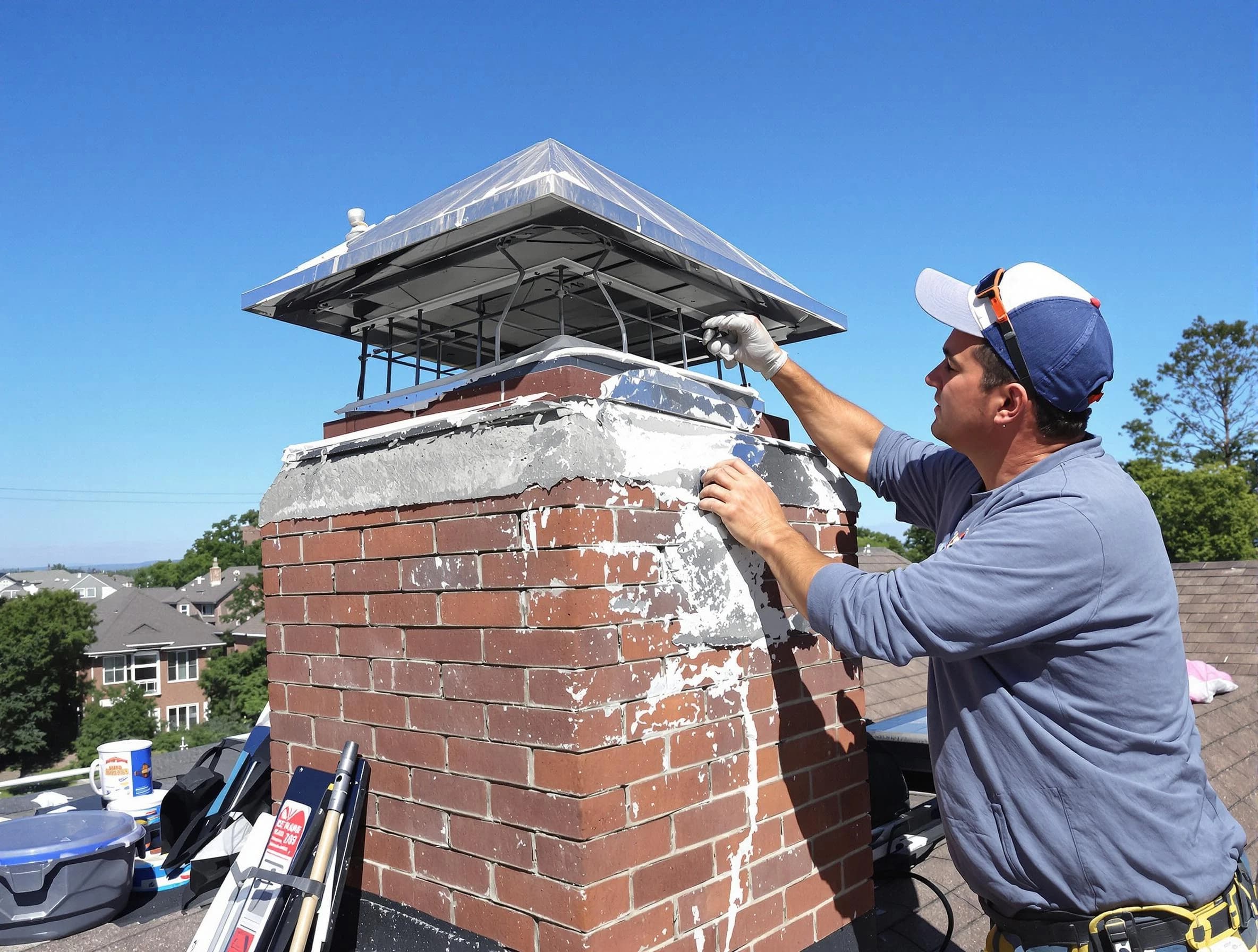 Chimney Crown Services service in Mount Lebanon, PA